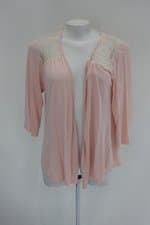 Blusa marisa feminina rosa com Renda