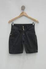 Shorts lr jeans feminino cinza