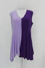 Regata antthony feminina colorida  com Recortes e Assimetria