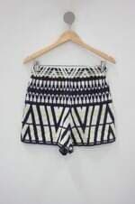 Shorts pop up feminino estampado