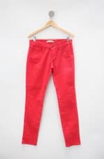 Calça de sarja vesty brazil feminina vermelha