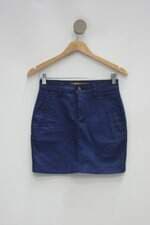 Saia cantão feminina azul