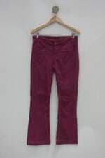 Calça de tecido mixed feminina roxa