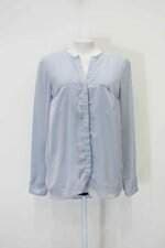 Camisa canal feminina azul com Barra Mullet
