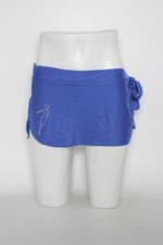 Tampa bumbum feminino azul com Strass