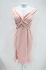 Vestido de Festa feminino rosa com Bojo e Fenda