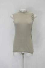 Blusa renner feminina bege com Recortes