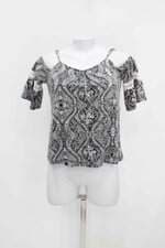 Blusa feminina estampada com Recortes e Forro