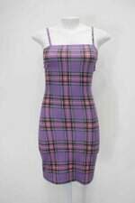 Vestido shein feminino xadrez