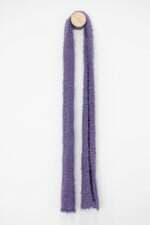 Cachecol tricot feminino roxo