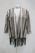 Kimono zara feminino estampado com Tassel