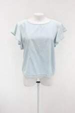 Blusa lança perfume feminina azul