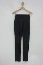 Calça de tecido dressaria feminina preto