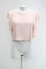 Blusa cropped concept feminina rosa