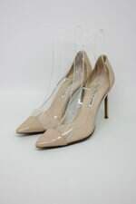 Scarpin manolo blahnik feminino bege