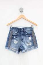 Shorts Jeans renner feminino com Aplique