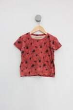 Camiseta Infantil vermelha  estampada