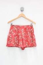 Shorts renner feminino estampado com Forro