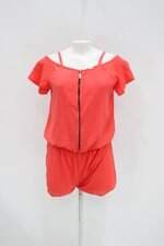 Macaquinho vick&vick feminino vermelho