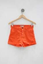 Shorts renner feminino laranja