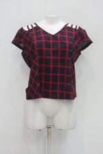 Blusa lily fashion feminina xadrez