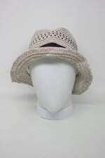 Chapéu feminino marrom mesclado