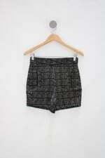 Shorts talita kume feminino bicolor estampado