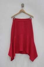 Saia p.a concept feminina rosa com Assimetria