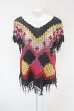 Blusa tricot feminina estampada