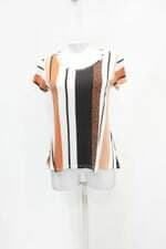 Blusa capim pimenta feminina listrada