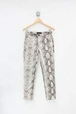 Calça de tecido le lis blanc feminina estampada