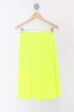 Saia farm feminina verde neon com Meio forro