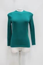 Blusa tricot feminina verde
