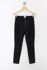 Calça de sarja n.y.b.d. feminina preta