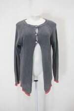 Cardigan brownie feminino cinza