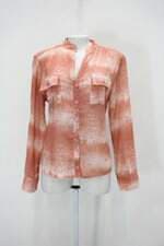 Camisa aquamar feminina rosa estampada