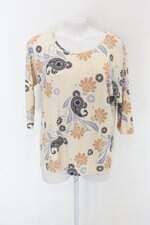 Blusa ak casual feminina estampada