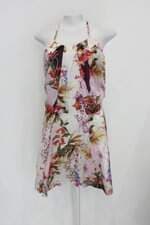 Vestido riachuelo feminino estampado com Forro