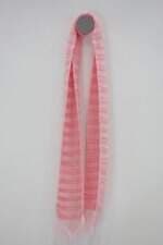 Cachecol feminino rosa de tricot