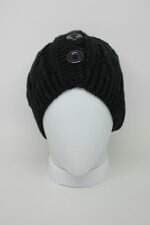 Touca feminina preta de tricot