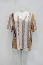 Blusa nem feminina estampada