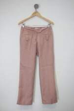 Calça de tecido feminina rosa