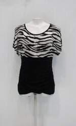 Blusa bcx feminino estampado com Recortes