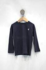 Camiseta Infantil vrasalon azul manga longa 