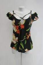 Blusa feminina estampada com Tiras