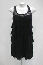 Vestido divina feminino preto com Babado e Renda