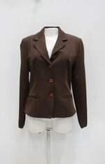 Blazer charisma feminino marrom com Forro