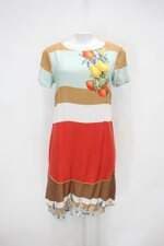 Vestido peepou feminino estampado com Recorte