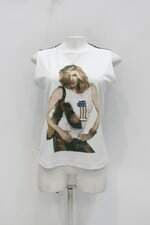  blusa Regata feminina bicolor com Silk