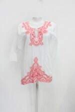 Blusa aishty feminina branca com Bordado